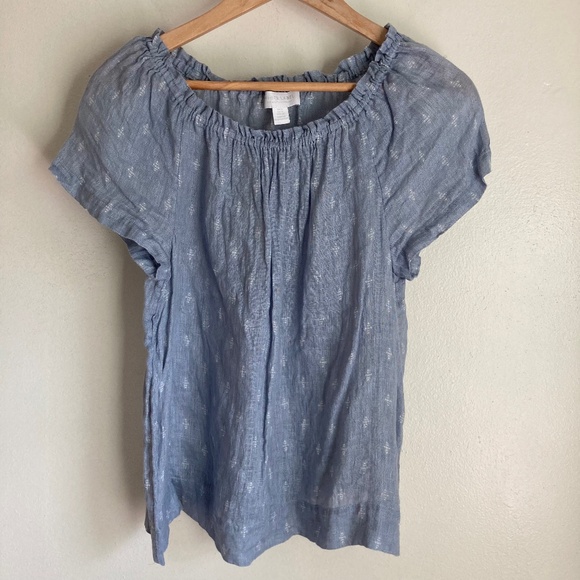 White Label women’s 100% linen top - Picture 1 of 7
